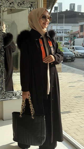 Kürklü Kap Siyah