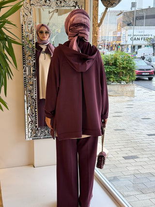 Üçlü Takım Bordo