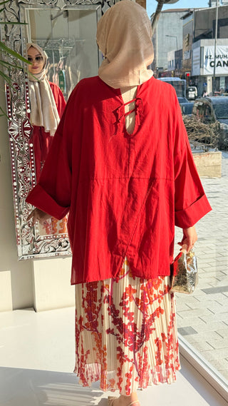 Kimono Kırmızı